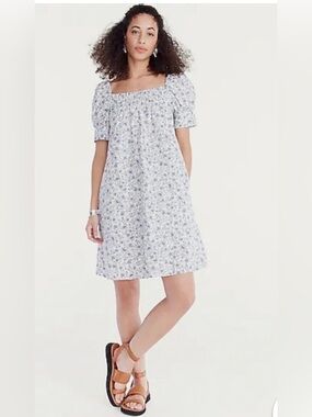 JCrew Cotton Poplin Shift Dress, size small